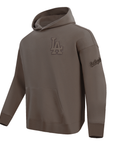 Pro Standard Los Angeles Dodgers Dark Taupe Tonal Pullover Hoody