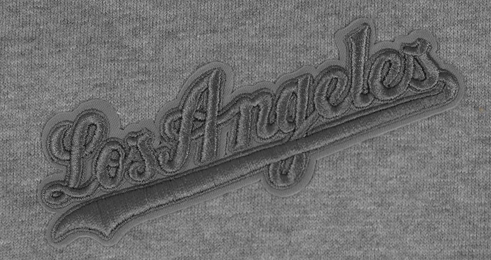 Pro Standard Los Angeles Dodgers Gray Tonal Pullover Hoody