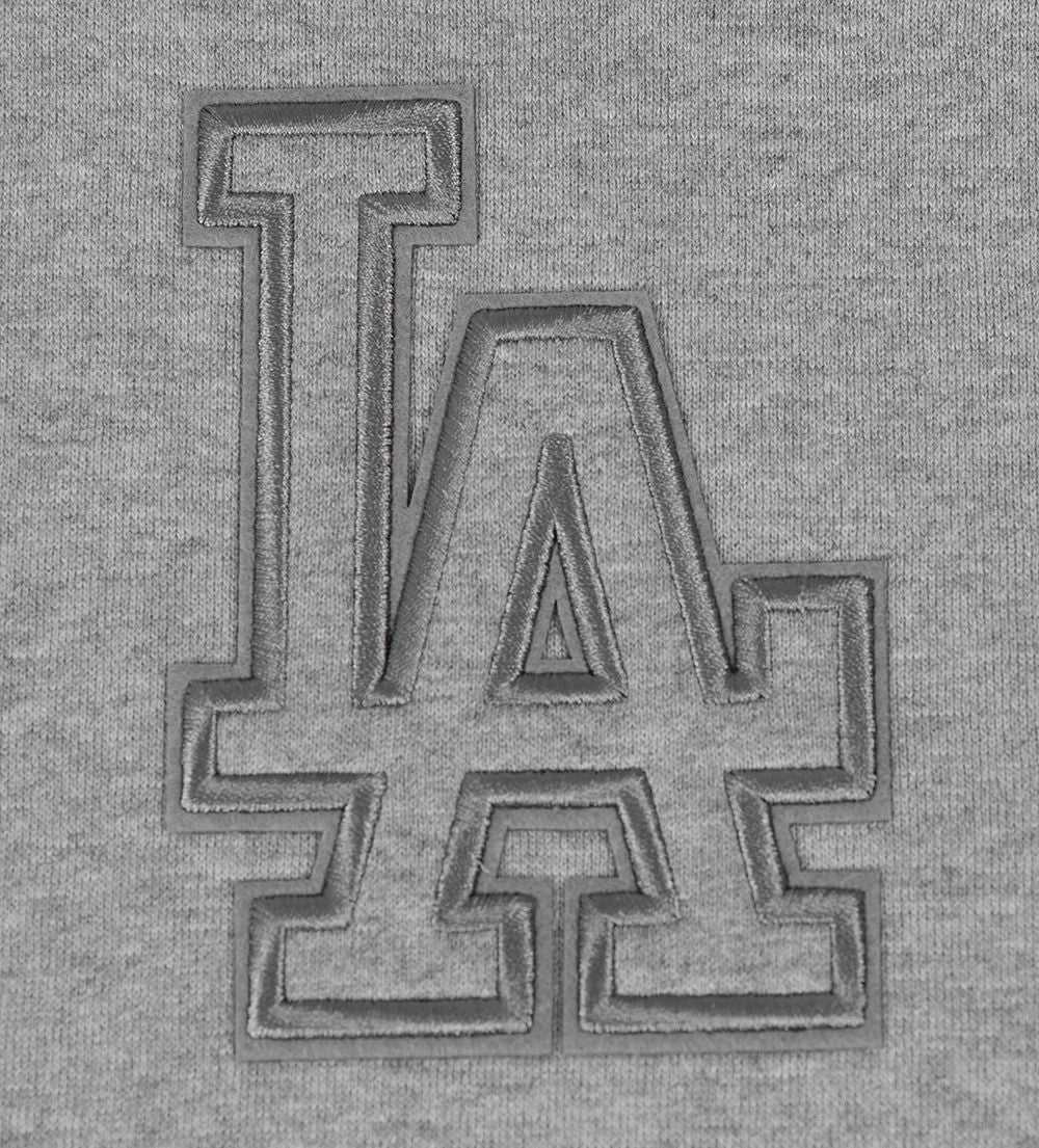 Pro Standard Los Angeles Dodgers Gray Tonal Pullover Hoody