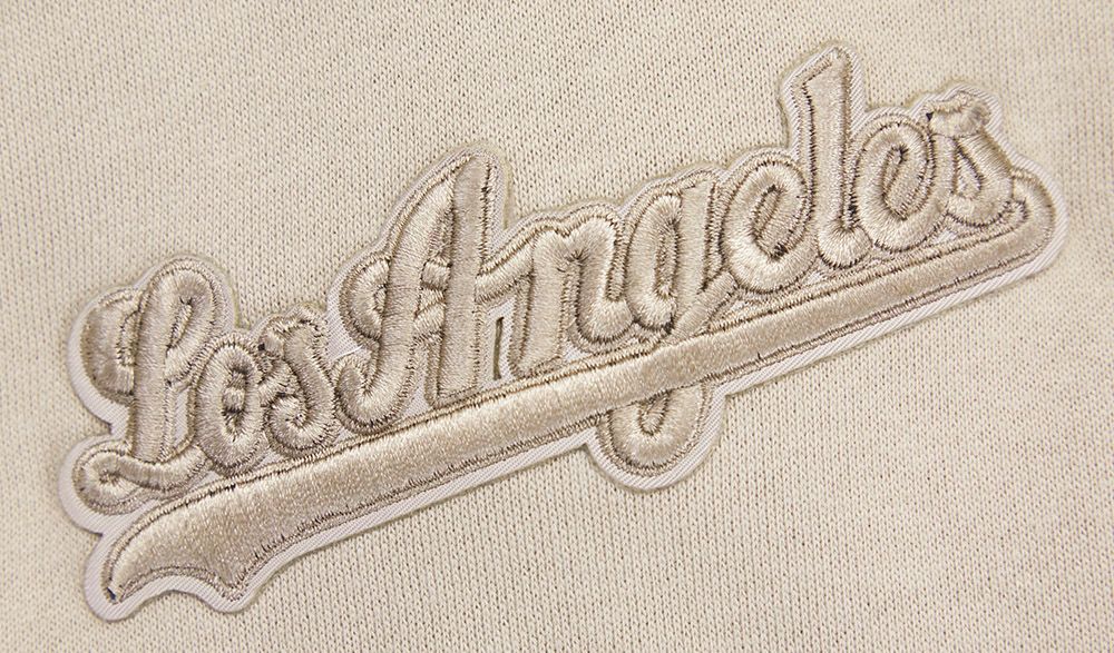 Pro Standard Los Angeles Dodgers Taupe Tonal Pullover Hoody