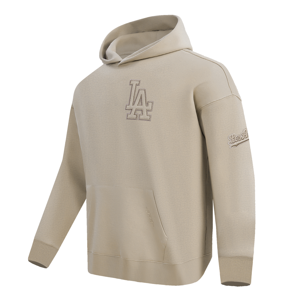 Pro Standard Los Angeles Dodgers Taupe Tonal Pullover Hoody
