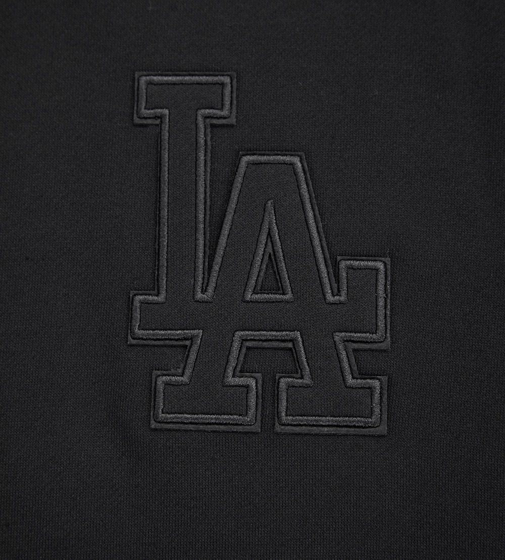 Pro Standard Los Angeles Dodgers Black Tonal Pullover Hoody