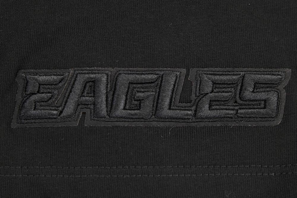Pro Standard Philadelphia Eagles Black Tonal Drop Shoulder Tee