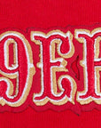 Pro Standard San Francisco 49ers Script Tail Red Pullover Hoody