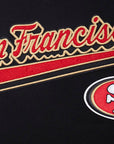 Pro Standard San Francisco 49ers Script Tail Black Pullover Hoody