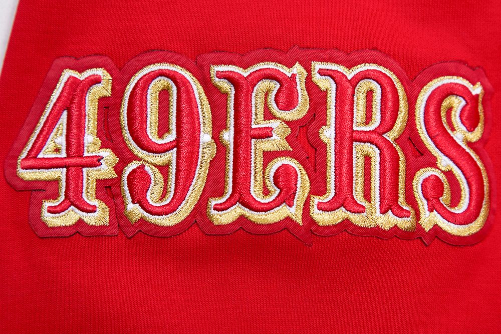 Pro Standard San Francisco 49ers Classic Red Pullover Hoody