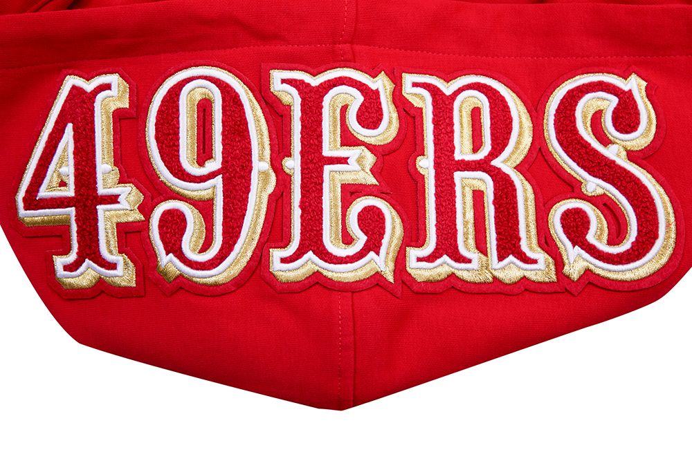 Pro Standard San Francisco 49ers Classic Red Pullover Hoody