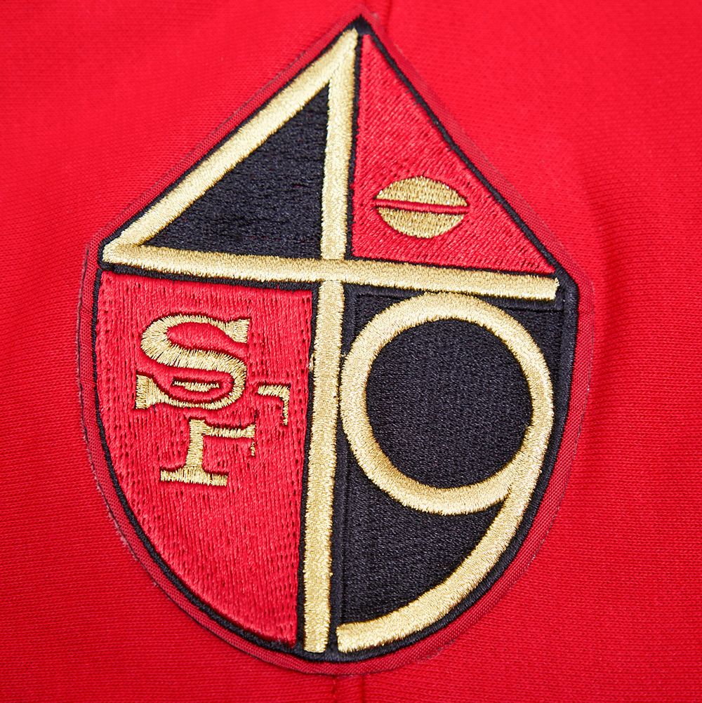 Pro Standard San Francisco 49ers Retro Classic Red Pullover Hoody