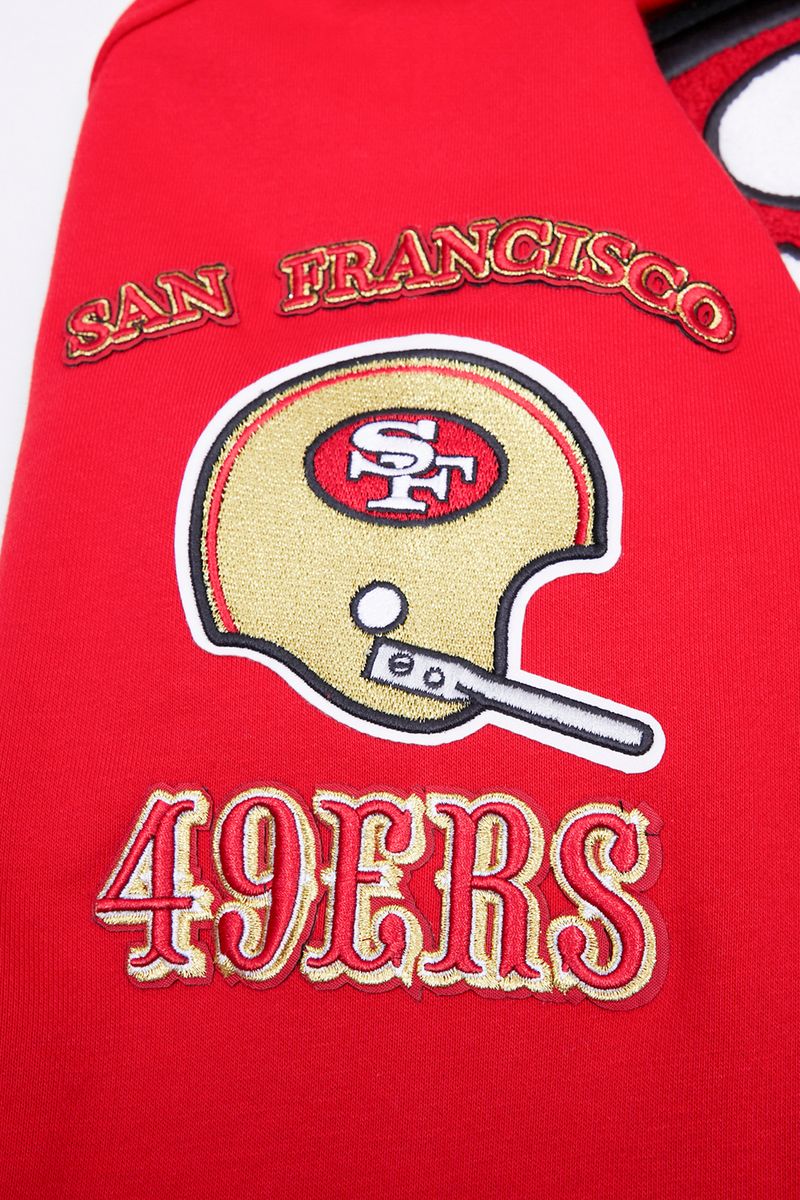 Pro Standard San Francisco 49ers Retro Classic Red Pullover Hoody