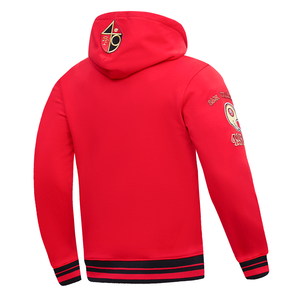 Pro Standard San Francisco 49ers Retro Classic Red Pullover Hoody