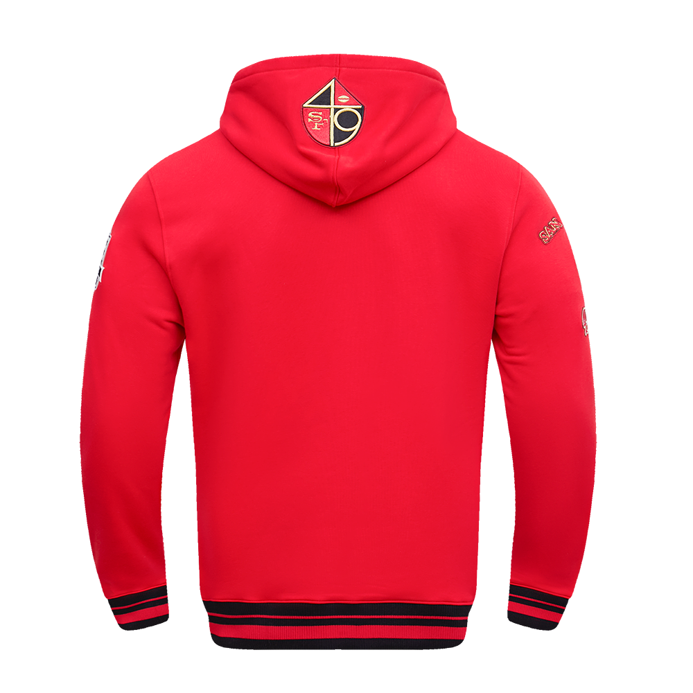Pro Standard San Francisco 49ers Retro Classic Red Pullover Hoody
