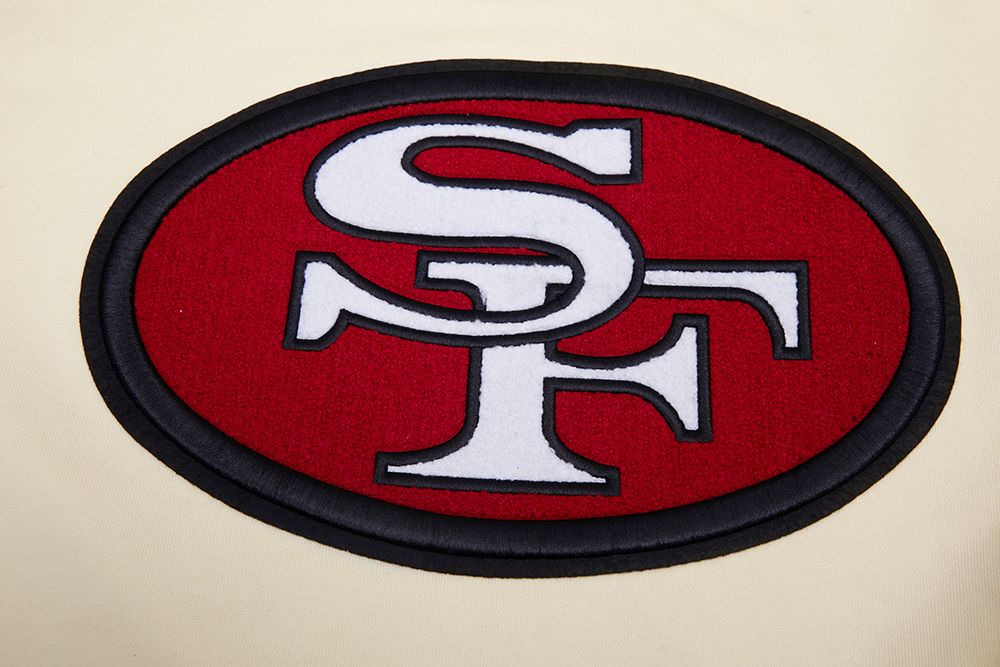 Pro Standard San Francisco 49ers Retro Classic Off White Pullover Hoody
