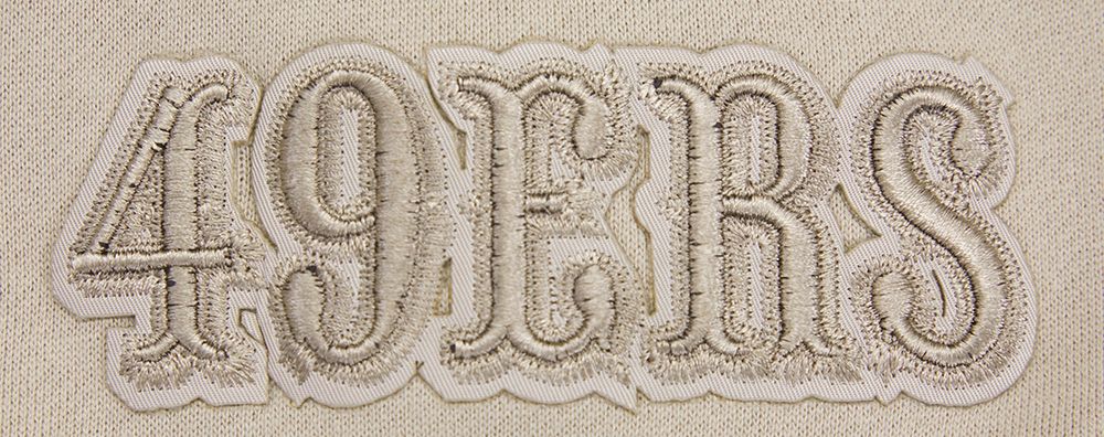 Pro Standard San Francisco 49ers Taupe Tonal Pullover Hoody