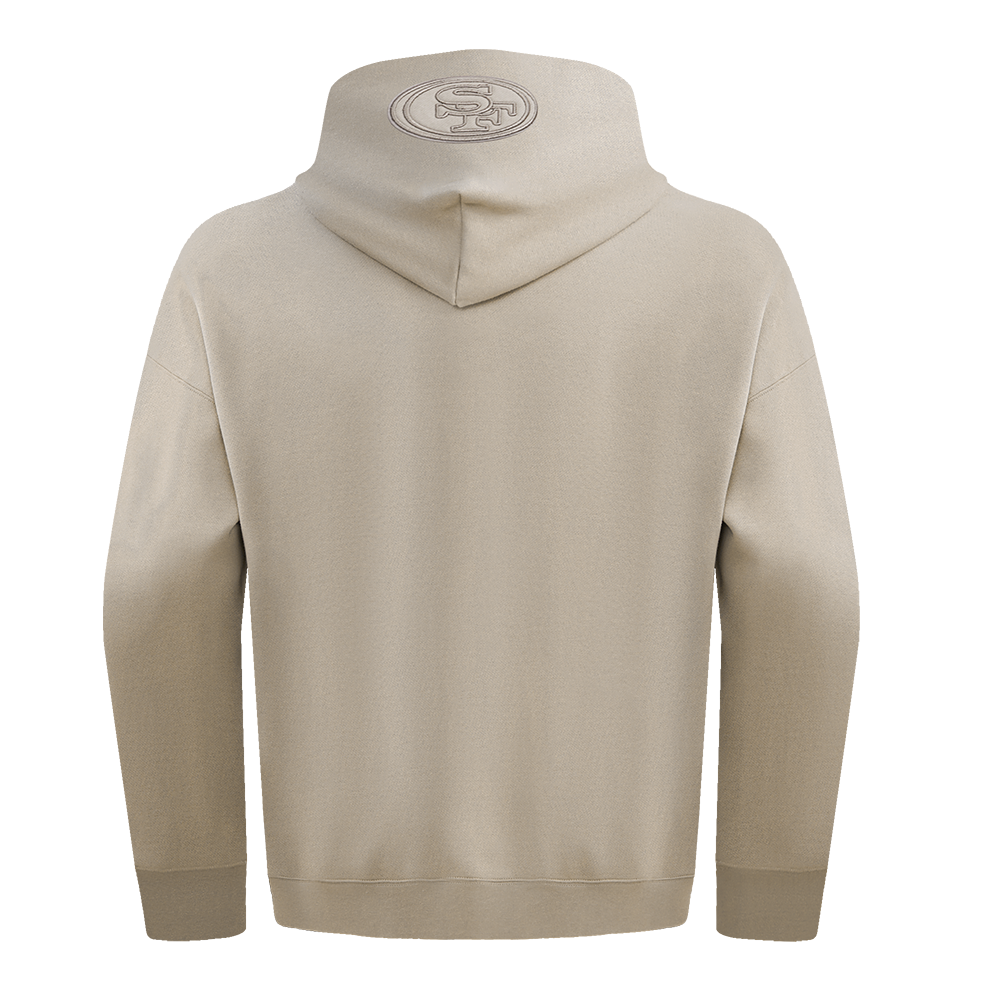 Pro Standard San Francisco 49ers Taupe Tonal Pullover Hoody