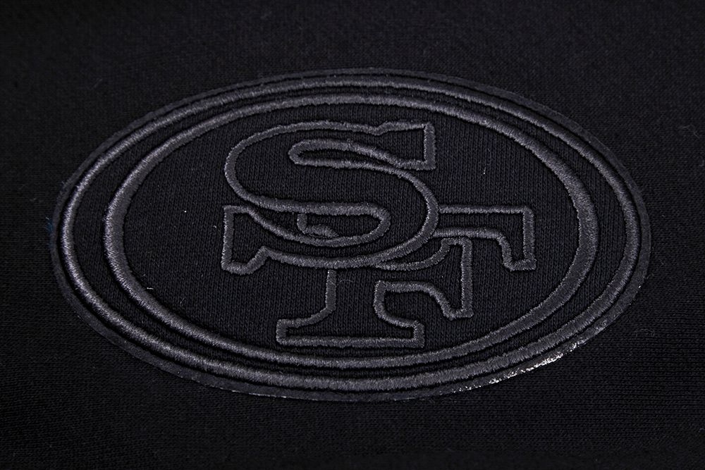 Pro Standard San Francisco 49ers Black Tonal Pullover Hoody