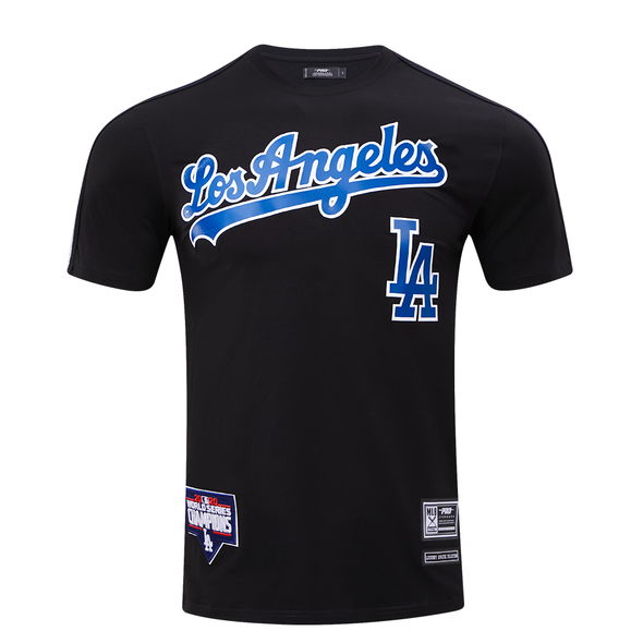 Pro Standard Los Angeles Dodgers Logo Pro Team Taping Black SS