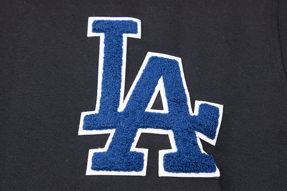 Pro Standard Black Los Angeles Dodgers Logo Pullover Hoody