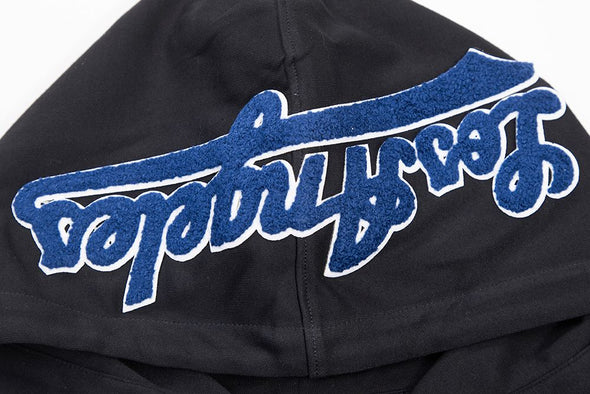 Pro Standard Black Los Angeles Dodgers Logo Pullover Hoody