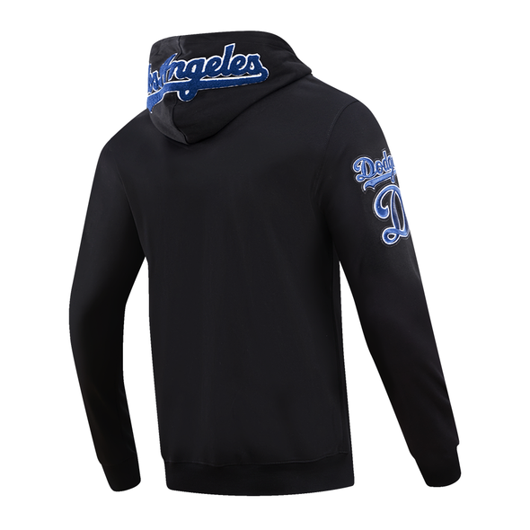 Pro Standard Black Los Angeles Dodgers Logo Pullover Hoody