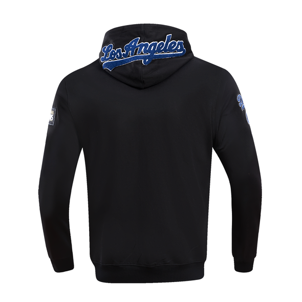 Pro Standard Black Los Angeles Dodgers Logo Pullover Hoody