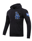 Pro Standard Black Los Angeles Dodgers Logo Pullover Hoody