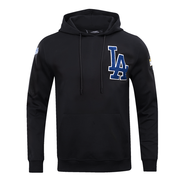 Pro Standard Black Los Angeles Dodgers Logo Pullover Hoody