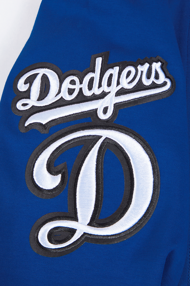 Pro Standard Los Angeles Dodgers Royal Logo Zipper Hoody