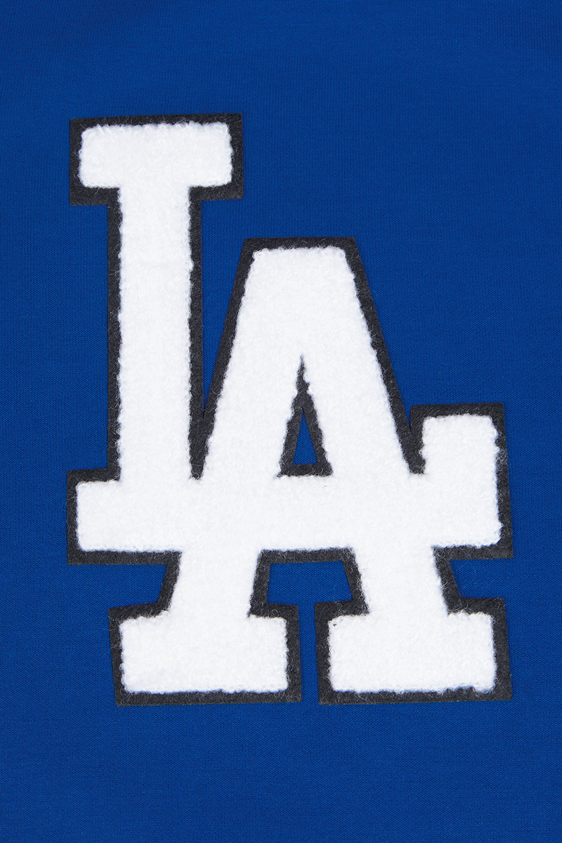Pro Standard Los Angeles Dodgers Royal Logo Zipper Hoody