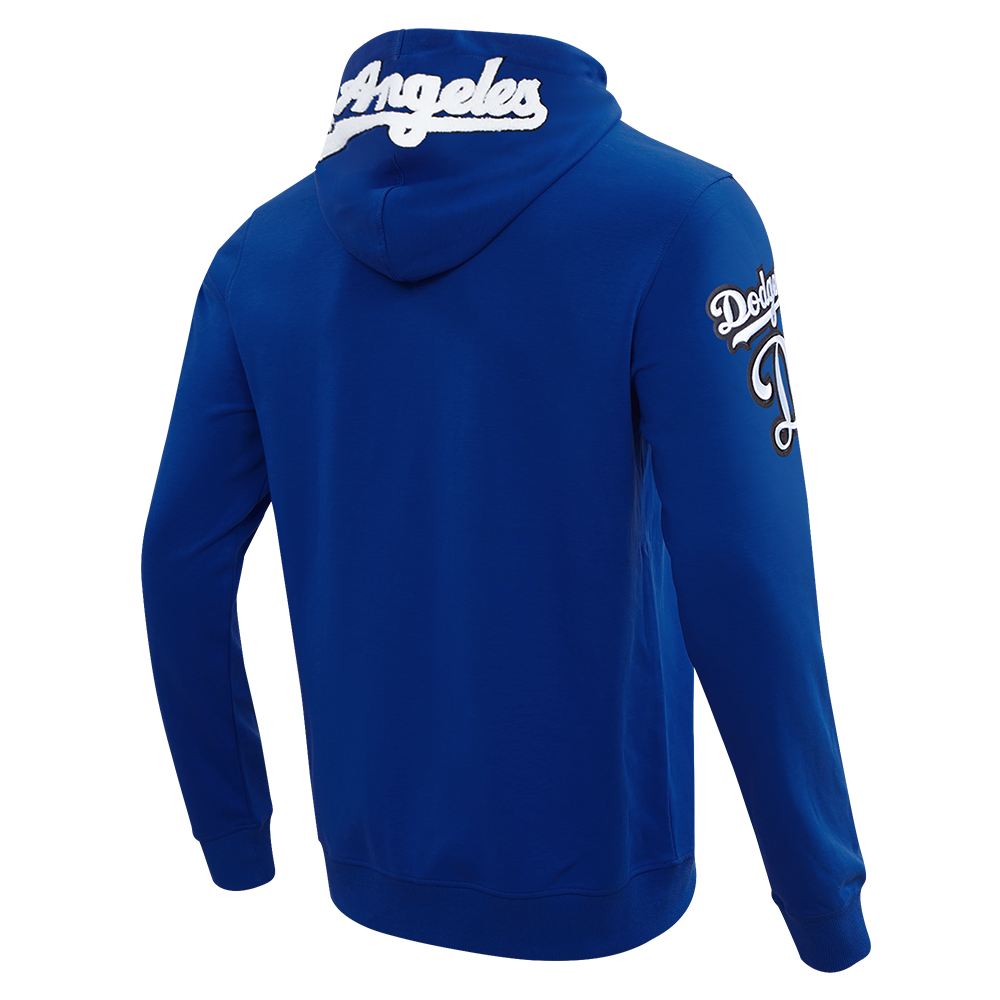 Pro Standard Los Angeles Dodgers Royal Logo Zipper Hoody