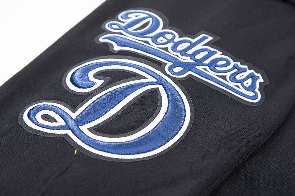 Pro Standard Los Angeles Dodgers Black Logo Zipper Hoody
