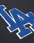 Pro Standard Los Angeles Dodgers Black Logo Zipper Hoody