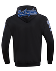 Pro Standard Los Angeles Dodgers Black Logo Zipper Hoody