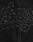 Pro Standard Los Angeles Dodgers Triple Black Zipper Hoody