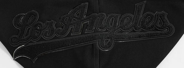 Pro Standard Los Angeles Dodgers Triple Black Zipper Hoody