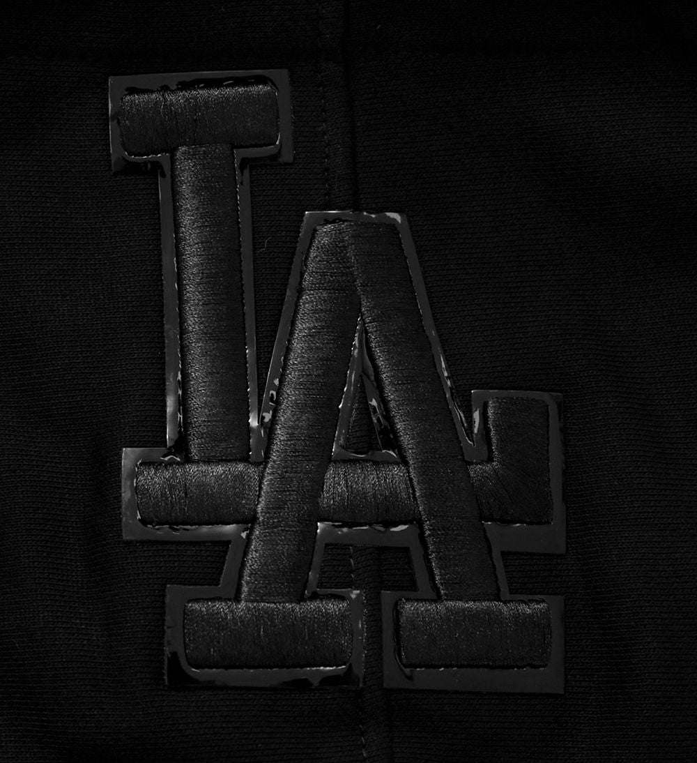 Pro Standard Los Angeles Dodgers Triple Black Pullover Hoody