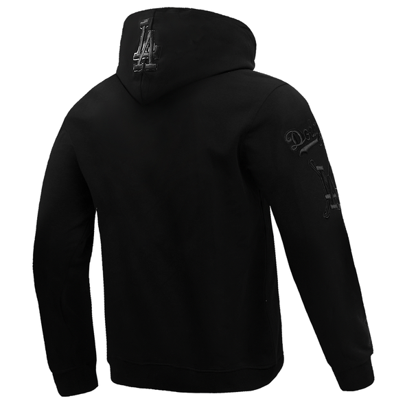 Pro Standard Los Angeles Dodgers Triple Black Pullover Hoody