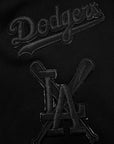 Pro Standard Los Angeles Dodgers Triple Black Pullover Hoody