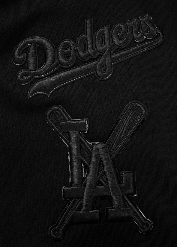 Pro Standard Los Angeles Dodgers Triple Black Pullover Hoody