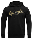 Pro Standard Los Angeles Dodgers Black Gold Zipper Hoody