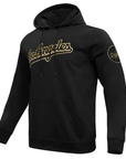 Pro Standard Los Angeles Dodgers Black Gold Zipper Hoody