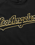 Pro Standard Los Angeles Dodgers Black Gold Zipper Hoody