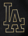 Pro Standard Los Angeles Dodgers Black Gold Wool Varsity Jacket