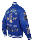 Pro Standard Los Angeles Dodgers 8 Time 2024 World Series Champions Satin Jacket