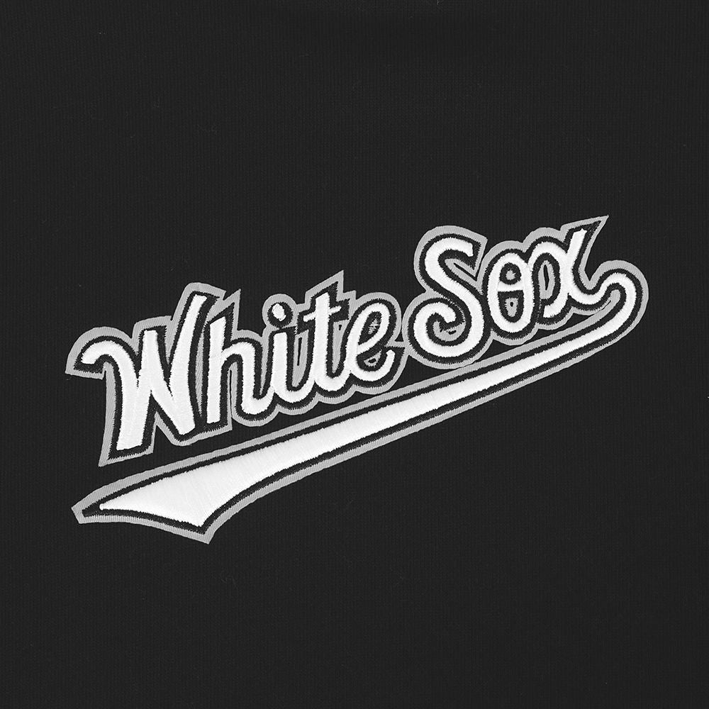 Pro Standard Chicago White Sox Wingspan Drop Shoulder Black Hoody