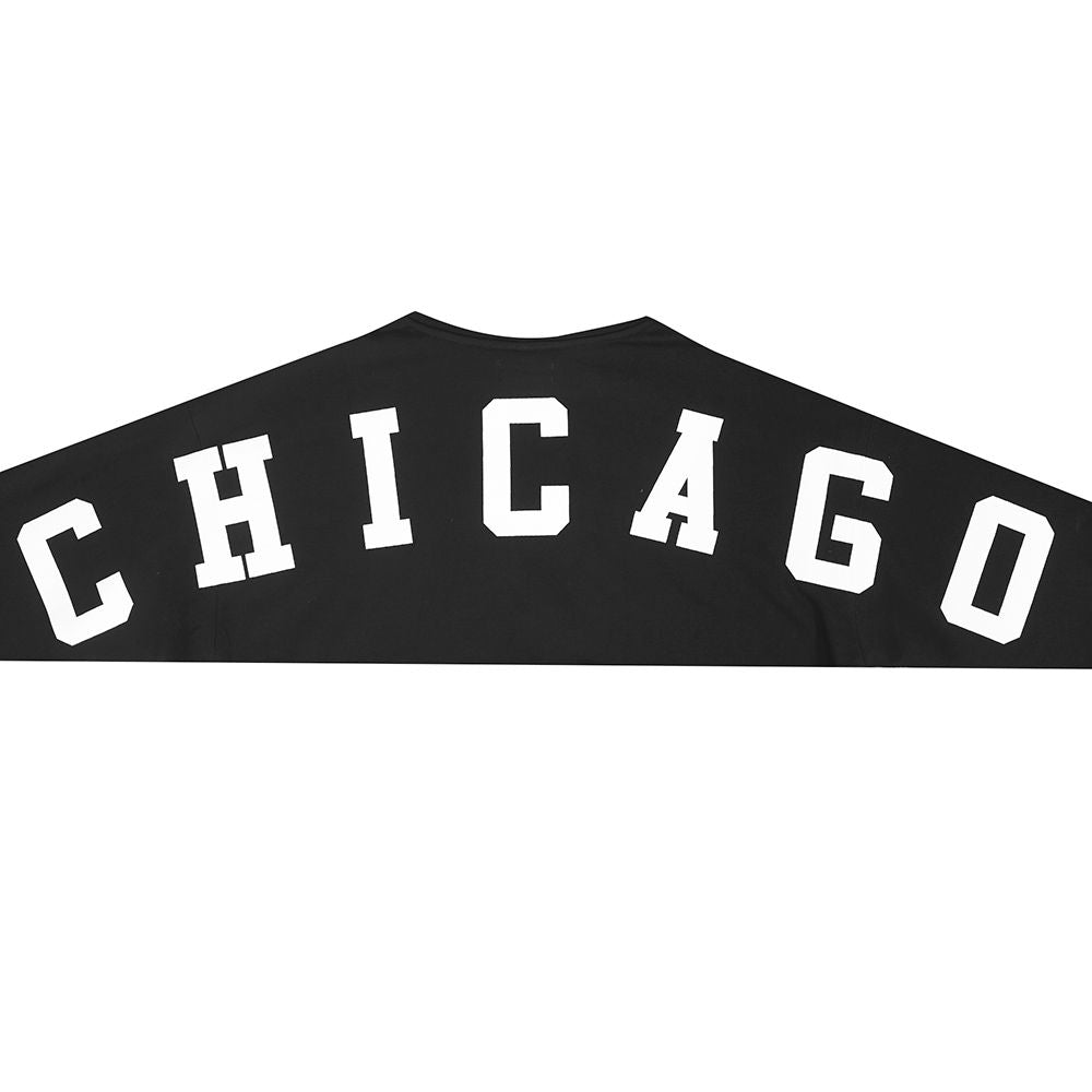 Pro Standard Chicago White Sox Wingspan Drop Shoulder Black Hoody
