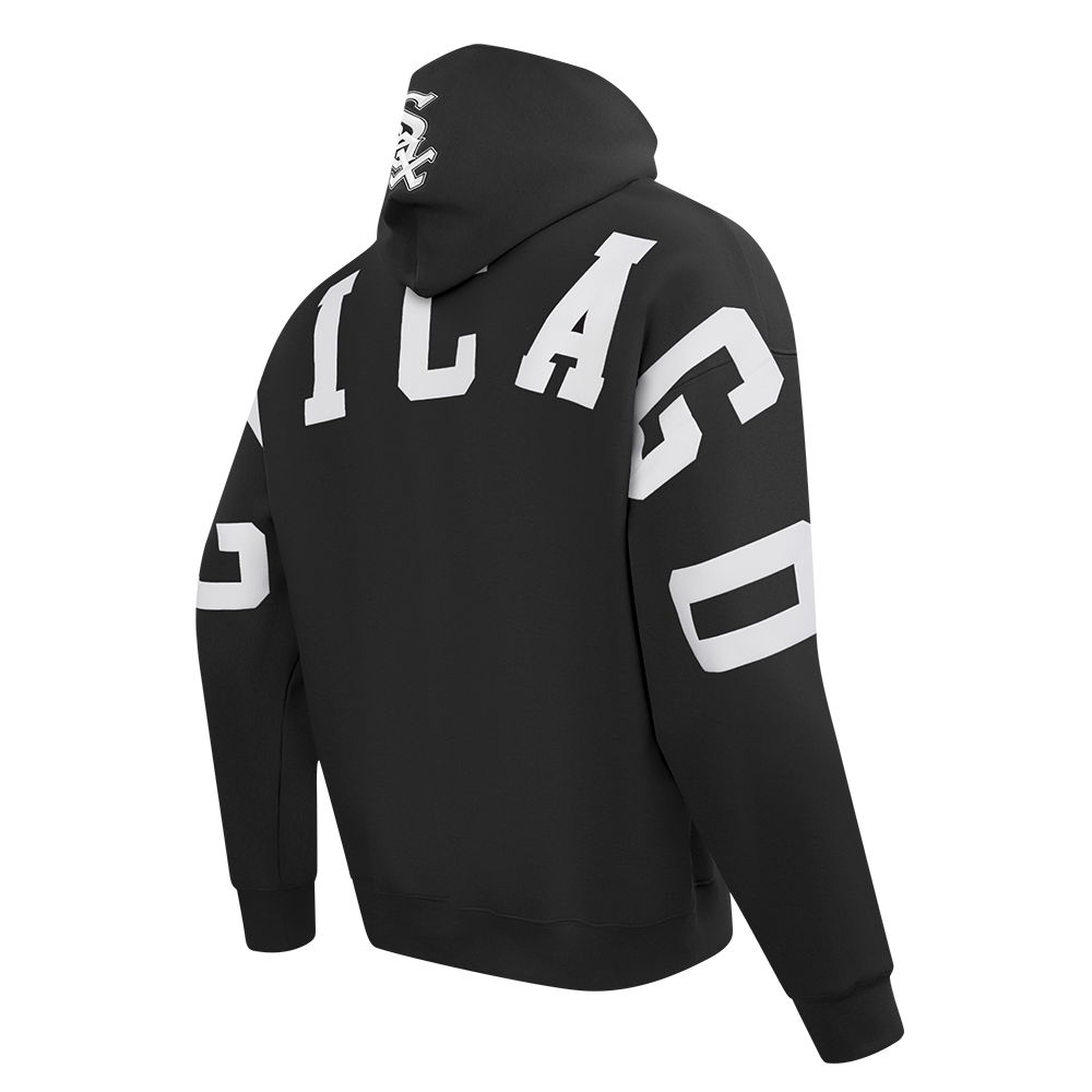 Pro Standard Chicago White Sox Wingspan Drop Shoulder Black Hoody