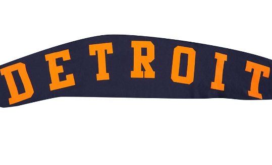 Pro Standard Detroit Tigers Wingspan Drop Shoulder Navy Hoody