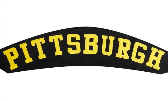 Pro Standard Pittsburgh Steelers Wingspan Drop Shoulder Black Hoody
