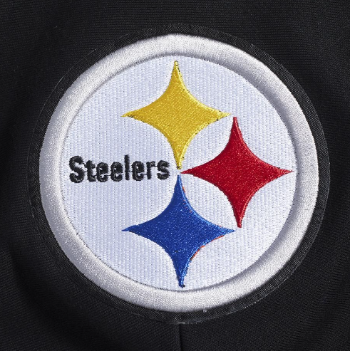 Pro Standard Pittsburgh Steelers Wingspan Drop Shoulder Black Hoody