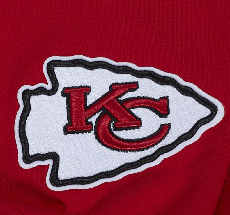 Pro Standard Kansas City Chiefs Wingspan Drop Shoulder Red Hoody